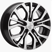 Khomen KHW 1608 6.5x16 5*114.3 ET45 DIA54.1 Black-FP Литой