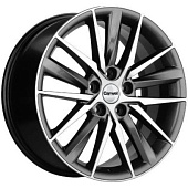 Carwel Алдан 8x18 5*112 ET39 DIA66.6 AGR Литой