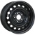 Trebl X40017 7x17 5*105 ET42 DIA56.6 Black Штампованный
