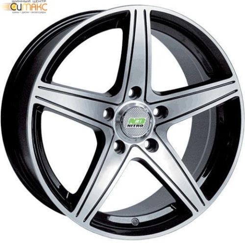 N2O Y243 7.5x17 5*112 ET40 DIA73.1 Silver Литой