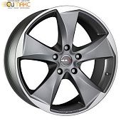 MAK Raptor 5 9x18 5*114.3 ET35 DIA76.1 Graphite Mirror Face Литой