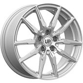 Wheels UP UP121 7x17 5*100 ET48 DIA56.1 Silver Classic Литой