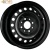Trebl 6565 5.5x14 4*100 ET45 DIA56.6 Black Штампованный