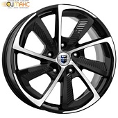 K&K C.T.G. 8x18 5*108 ET55 DIA63.3 Алмаз черный Литой
