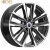 K&K Лацио 7.5x17 5*114.3 ET45 DIA67.1 Алмаз черный Литой