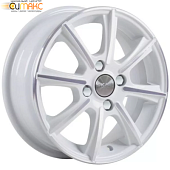 Скад Монако 5.5x14 4*100 ET38 DIA67.1 Алмаз белый Литой