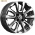 K&K КС1026 6.5x16 4*100 ET46 DIA54.1 Алмаз черный Литой