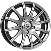 K&K Сиеста 6x15 4*100 ET35 DIA67.1 Дарк платинум Литой