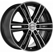 X'trike X-124 7.5x17 6*114.3 ET30 DIA66.1 BKFP Литой
