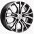 Khomen KHW 1608 6.5x16 5*110 ET45 DIA67.1 Black-FP Литой
