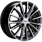 Carwel Тевриз 6.5x16 5*114.3 ET44 DIA67.1 AGR Литой