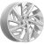 K&K КР009 7.5x18 5*114.3 ET45 DIA60.1 Elite silver Литой