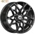 Wheels UP UP110 7.5x17 5*108 ET50 DIA63.3 New Black Литой