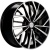 Khomen KHW 1717 7x17 5*108 ET40 DIA60.1 Black-FP Литой Khomen KHW 1717 7x17 5*108 ET40 DIA60.1 Black-FP Литой