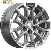 Скад Авилис 8x18 6*114.3 ET30 DIA66.1 Алмаз графит Литой