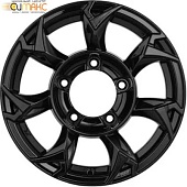 Khomen KHW 1505 5.5x15 5*139.7 ET5 DIA98.5 Black Литой
