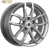 K&K Фрост 6.5x15 5*114.3 ET39 DIA60.1 Дарк платинум Литой