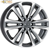 MAK Safari 6 8x18 6*139.7 ET30 DIA100.1 Gunmetal Mirror Face Литой