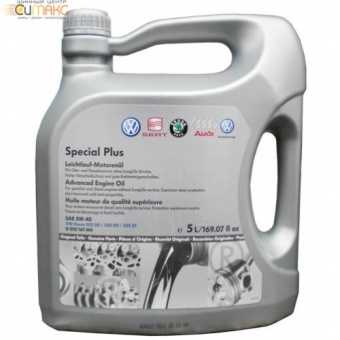 Масло VAG Special Plus 5W40 моторное синтетическое 5 л  VW AD Special Plus