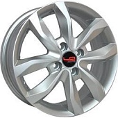 Replica LA HND111 6x15 4*100 ET48 DIA54.1 Silver Литой
