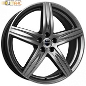 K&K Андорра 7x17 5*108 ET40 DIA67.1 Дарк платинум Литой