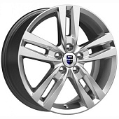 K&K Rassvet 6.5x16 5*100 ET38 DIA67.1 Сильвер Литой