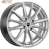 K&K Пойнт Бланк 6x15 4*100 ET40 DIA67.1 Сильвер Литой