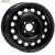 ТЗСК Ford Focus 6x15 5*108 ET52.5 DIA63.3 Black Штампованный