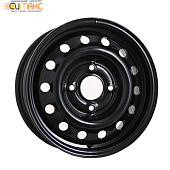 ТЗСК Mitsubishi Lancer 6x15 4*114.3 ET46 DIA67.1 Black Штампованный