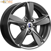 K&K Кинезис 6.5x16 5*112 ET39.5 DIA66.6 Дарк платинум Литой