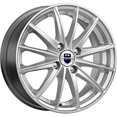 K&K Пойнт Бланк 6x15 5*100 ET45 DIA67.1 Сильвер Литой