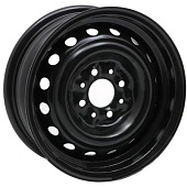 Eurodisk 86J39C 7x17 5*114.3 ET45 DIA66.1 Black Штампованный