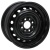 Eurodisk 86J39C 7x17 5*114.3 ET45 DIA66.1 Black Штампованный