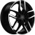 Khomen KHW 1708 6.5x17 5*114.3 ET46 DIA67.1 Black-FP Литой Khomen KHW 1708 6.5x17 5*114.3 ET46 DIA67.1 Black-FP Литой