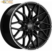 Khomen KHW 1902 8.5x19 5*112 ET30 DIA66.6 Black-FP Литой