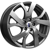 K&K Палермо 6x15 5*114.3 ET50 DIA60.1 Дарк платинум Литой