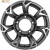 Khomen KHW 1505 5.5x15 5*139.7 ET5 DIA108.1 Black-FP Литой