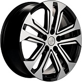 Khomen KHW 1803 7x18 5*114.3 ET40 DIA66.6 Black-FP Литой