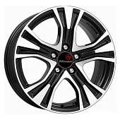 Remain R159 7x17 5*114.3 ET39 DIA60.1 Алмаз черный Литой