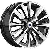 K&K Эрман 6.5x16 4*100 ET45 DIA67.1 Алмаз черный Литой