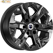 K&K Тейт 7.5x17 6*114.3 ET30 DIA66.1 Черный Литой