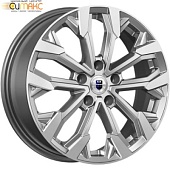 K&K Морейн 6.5x17 5*108 ET33 DIA60.1 Дарк платинум Литой
