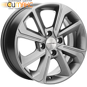 Khomen KHW 1501 6x15 4*100 ET40 DIA60.1 Gray Литой