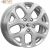 K&K КС869 6.5x16 4*100 ET50 DIA60.1 Сильвер Литой