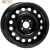 Eurodisk 53A45V 5.5x14 4*100 ET45 DIA56.1 Black Штампованный