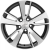 Khomen KHW 1704 7x17 5*114.3 ET40 DIA66.1 Black-FP Литой