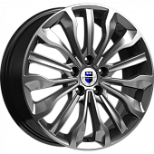 K&K Атакама 6.5x17 5*114.3 ET49 DIA67.1 Алмаз черный Литой