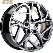 Khomen KHW 1716 7x17 5*112 ET40 DIA57.1 Gray Литой