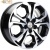 Khomen KHW 1711 6.5x17 5*114.3 ET50 DIA67.1 Black-FP Литой Khomen KHW 1711 6.5x17 5*114.3 ET50 DIA67.1 Black-FP Литой