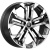 K&K КР015 7.5x19 5*108 ET47 DIA60.1 Алмаз черный Литой